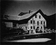 Gasthaus Lechbrugg Anfang der 30er Jahre
